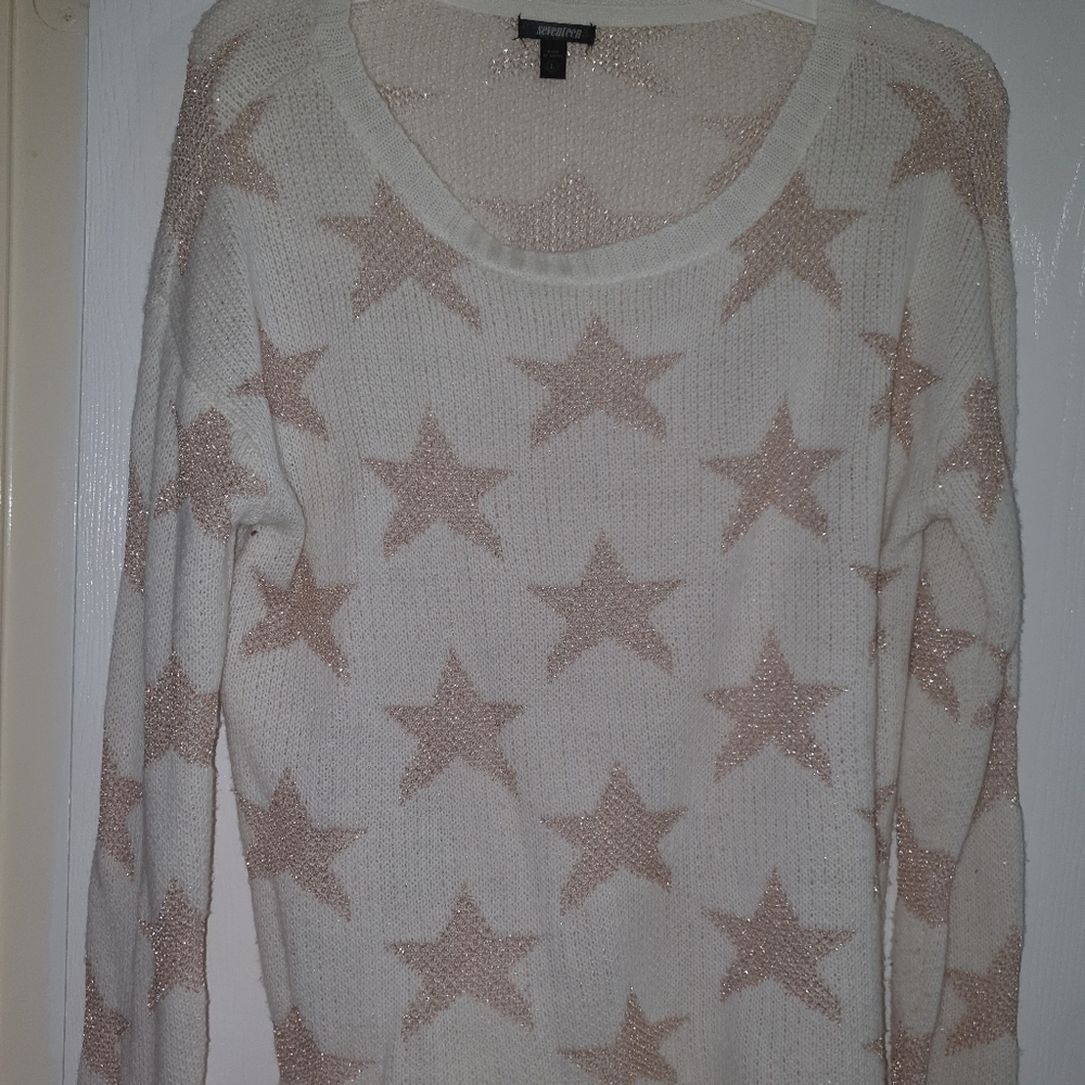 Gold Star Sweater